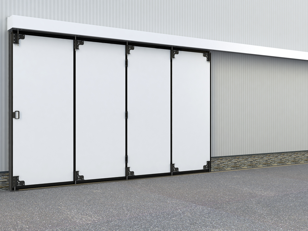 Eshikni devorning tashqi tomoniga o‘rnatish, agar ichki sharoitlar tashqaridan ko‘ra qattiqroq bo‘lsa yoki binoda bo‘sh joy etishmasligi holatida maqbuldir.